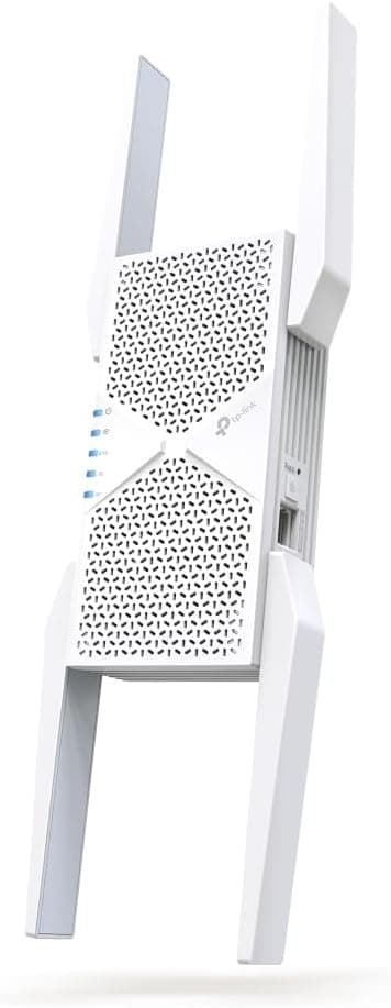 TP-Link RE655BE, BE9300 Mbps, 1× 2.5G Gigabit LAN Portu, 6GHz / 320MHz, EasyMesh Destekli, 4 Adet Harici Anten ile Geniş Kapsama Alanı, Tri-Band Wi-Fi 7 Menzil Genişletici