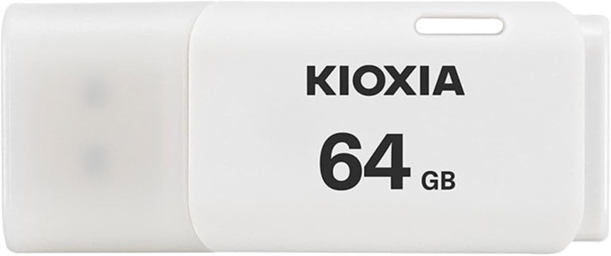 KIOXIA TransMemory U202 64GB USB Bellek – USB 2.0 · 64 GB · Beyaz