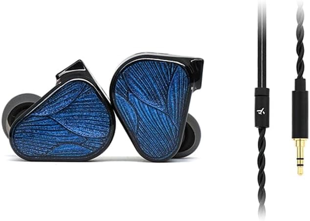 TRUTHEAR x Crinacle Zero BLUE 2 Sahne, Stüdyo veya Odyofil için Çift Sürücülü Kulak içi, In-Ear Kablolu Monitör Kulaklık