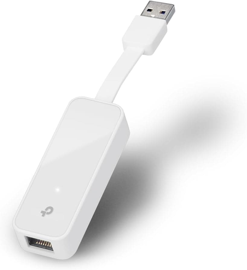 TP-Link UE300, USB 3.0 RJ45 Gigabit Ethernet Network Çevirici | Dizüstü ve bilgisayarlara, Windows 11/10, Mac OS, Chrome OS ve Linux, Tak ve Çalıştır ile sağlam bir kablolu bağlantı sağlar
