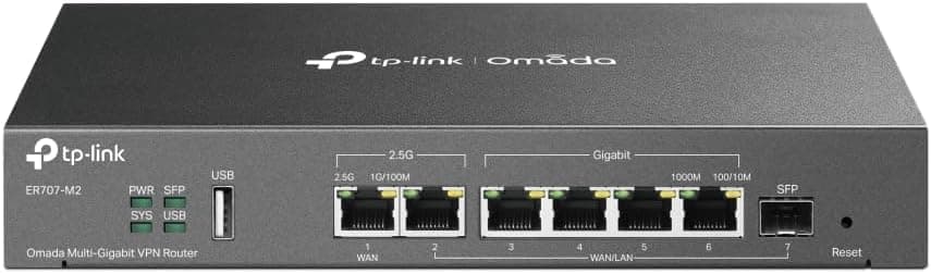 TP-Link ER707-M2, Omada Multi-Gigabit VPN Router