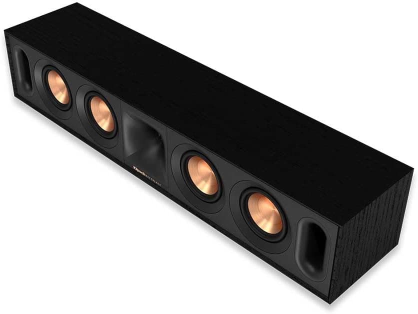 Klipsch R-30C Merkez Hoparlörü - Referans Serisi, 3.5 inç TCP Woofer, 1 inç Alüminyum LTS Tweeter, Maksimum Ses Basıncı Ve Net Diyaloglar İçin Tractrix Horn Teknolojisi, Siyah