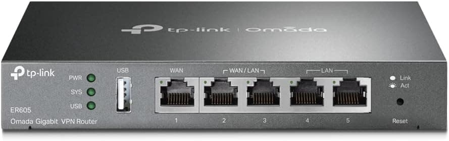 TP-Link ER605; Omada Gigabit VPN Router