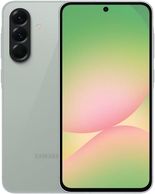 Samsung Galaxy A56 5G, Android Akıllı Telefon, 256GB Depolama, 8GB RAM, Yeşil, 6x İşletim Sistemi Yükseltmesi, Büyük Ekran, Uzun Pil Ömrü, 8GB + 256GB