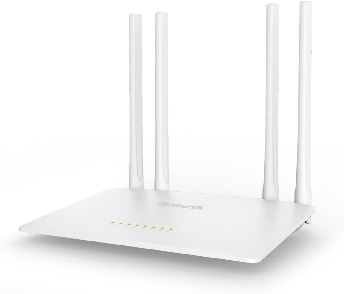 Redline RL-WR4400 Wi-Fi Bağlantılı Çift Bantlı Yönlendirici