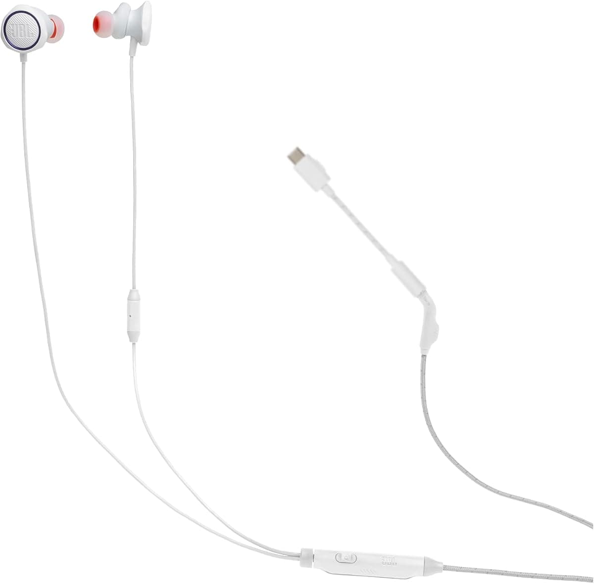 JBL Quantum 50 USB-C,Gaming Kulaklık,Kablolu,Beyaz
