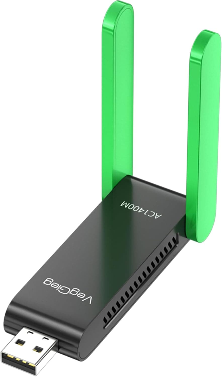 VegGieg 1400 Mbps 2.4GHz/5GHz Dual Band Gigabit Alıcı Verici USB WiFi Adaptör