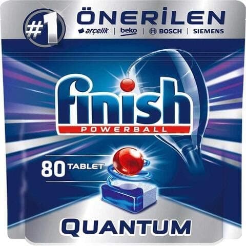 FINISH POWERBALL QUANTUM TABLET 80 Lİ