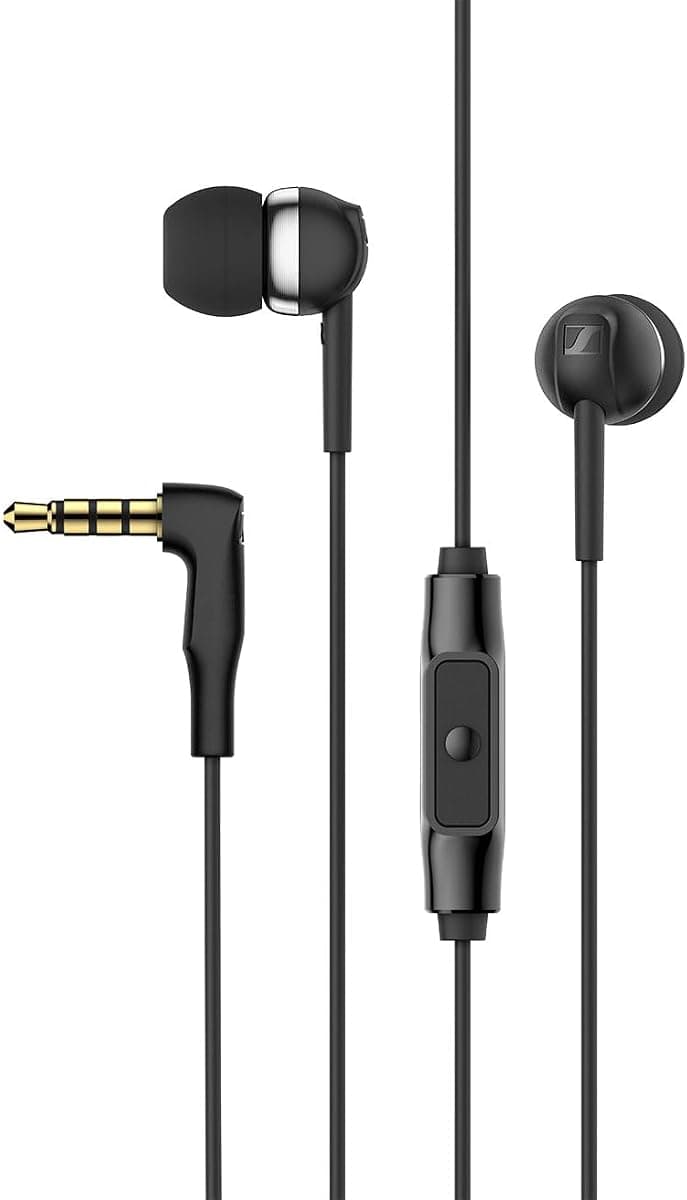 Sennheiser CX 80S Mikrofonlu Kulak İçi Kulaklık · Siyah