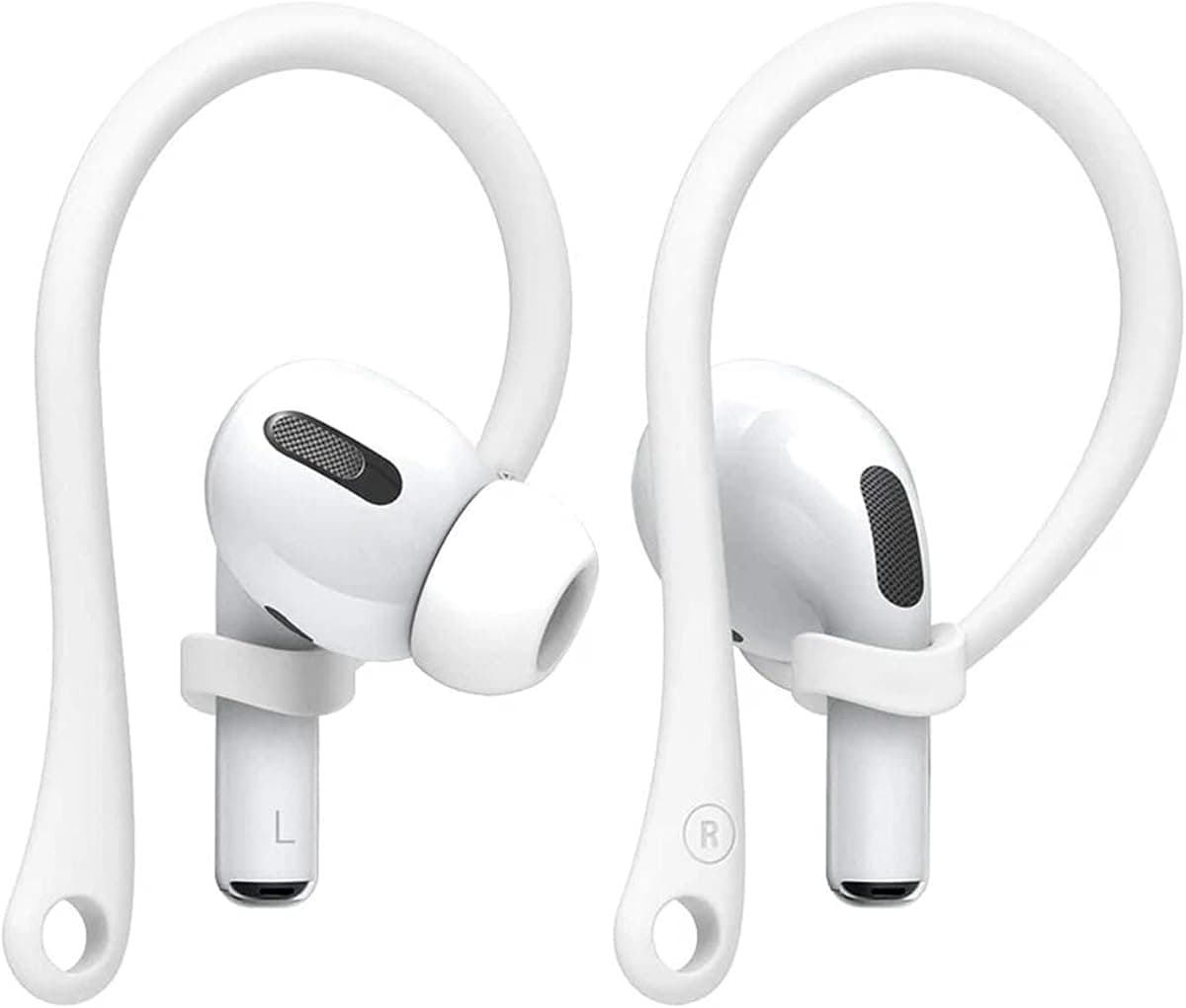 CaseOnn Apple AirPods 3. Nesil Kulak Üstü Kulaklık Tutucu Spor Kanca · Beyaz