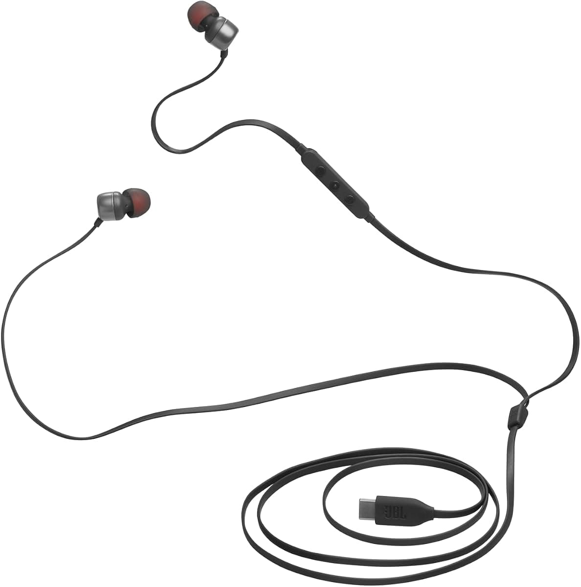 JBL Tune 310C, USB-C Kulakiçi Kulaklık, Siyah