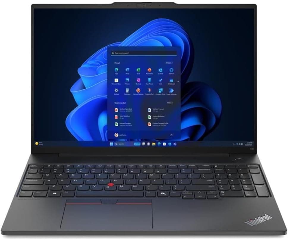 LENOVO THINKPAD E16 21SR006RTX U7-255H 16GB SSD 512GB SSD 16" FDOS