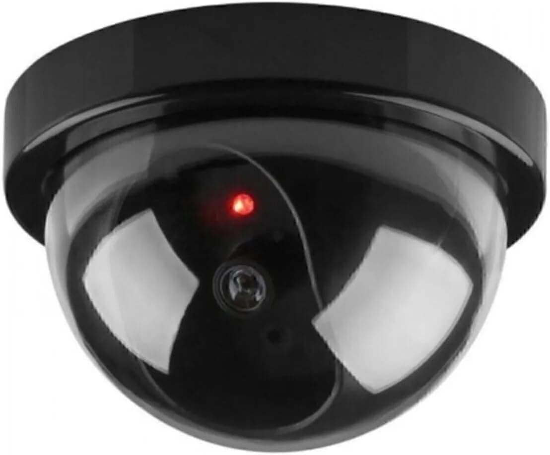 TİNEKE Caydırıcı Dome Sahte Güvenlik Kamerası Led Işıklı