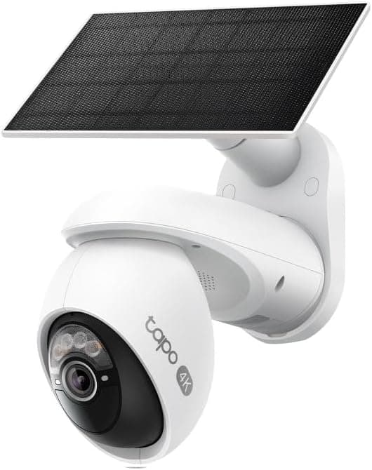 Tapo C660 KIT | 4K 8MP Güneş Enerjili Güvenlik Kamerası Kiti | 360° AI Takip | Çift Bant Wi-Fi | Starlight Renkli Gece Görüşü | Kişi/Evcil Hayvan/Araç Algılama |18x Zoom | 10000mAh Pil