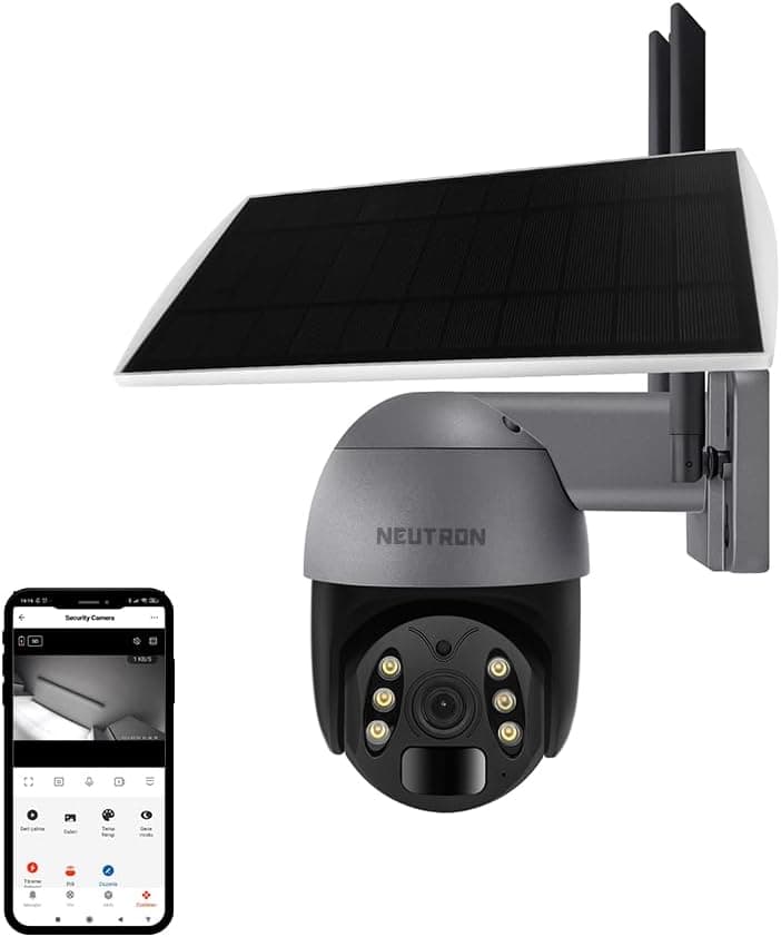 Neutron 3MP 4G Solar Güneş Enerjili IP Kamera