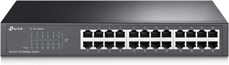 TP-Link TL-SF1024D, 24-Portlu 10/100Mbps Desktop/Rackmount Switch