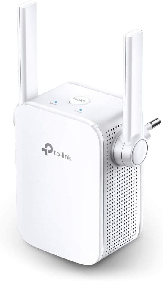 TP-Link TL-WA855RE, N300 Mbps Wi-Fi Menzil Genişletici, 2 Harici Anten ve 1 Ethernet Bağlantı Noktalı Wi-Fi Güçlendirici/Hotspot, Access Point Modu, Tüm Wi-Fi Yönlendiriciler ile Çalışır