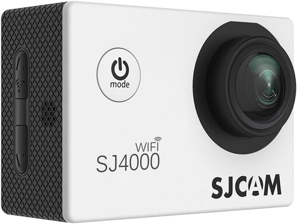 SJCAM SJ4000 WiFi 4K UHD 156° 2” Geniş Ekran H.265 900mAh Hareket Algılama 30 Metre Su Geçirmez Kılıflı Aksiyon Kamerası Gümüş