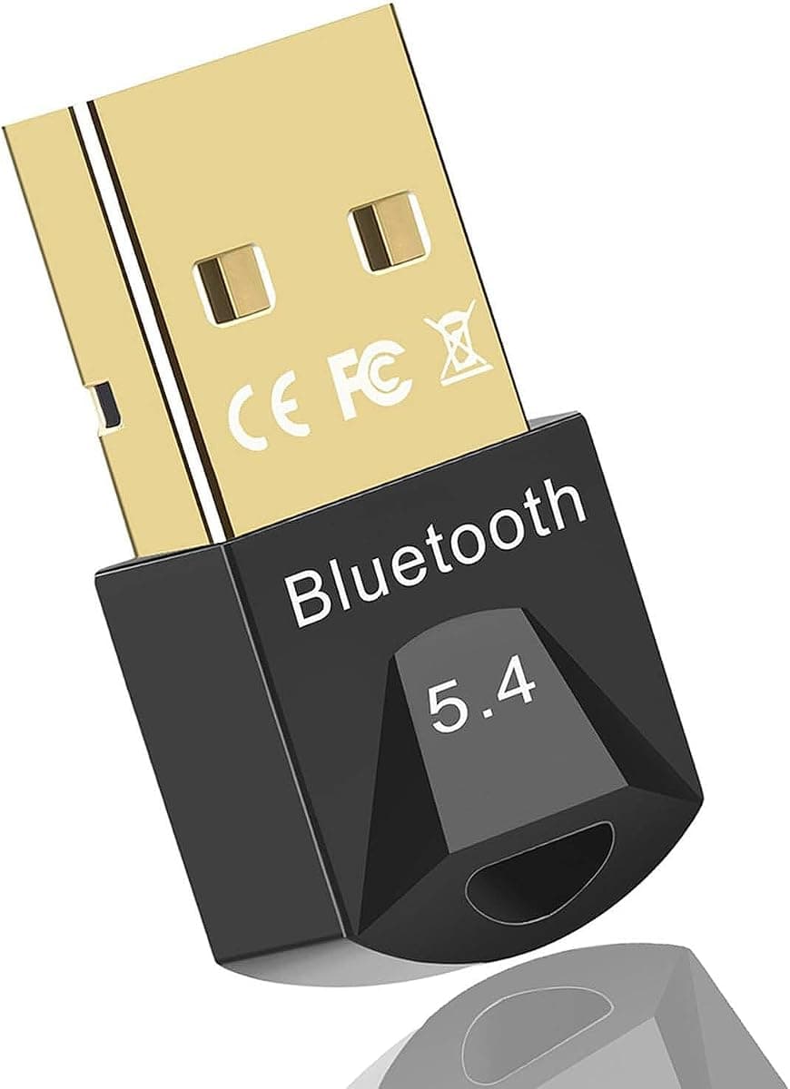 PrimeX PX-BTU54 Bluetooth 5.4 Nano USB Adaptör, PC Notebook Laptop İçin Mini Bluetooth V5.4 Dongle, Kulaklık Hoparlör Klavye Mouse Gamepad Bağlantı Adaptörü, Windows 11/10 Uyumlu