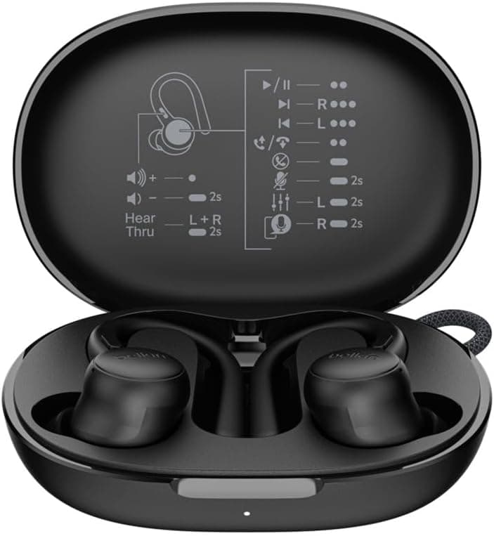 Belkin SoundForm ActiveFit Kablosuz Kulaklıklar · Siyah