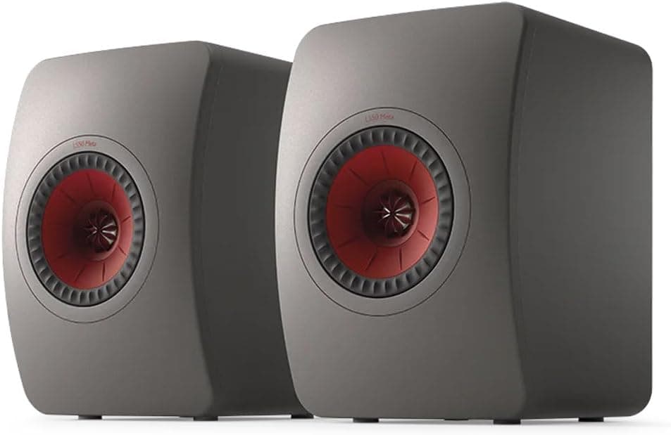 KEF LS50 Meta Hifi Hoparlör Titanyum Gri · Titanyum