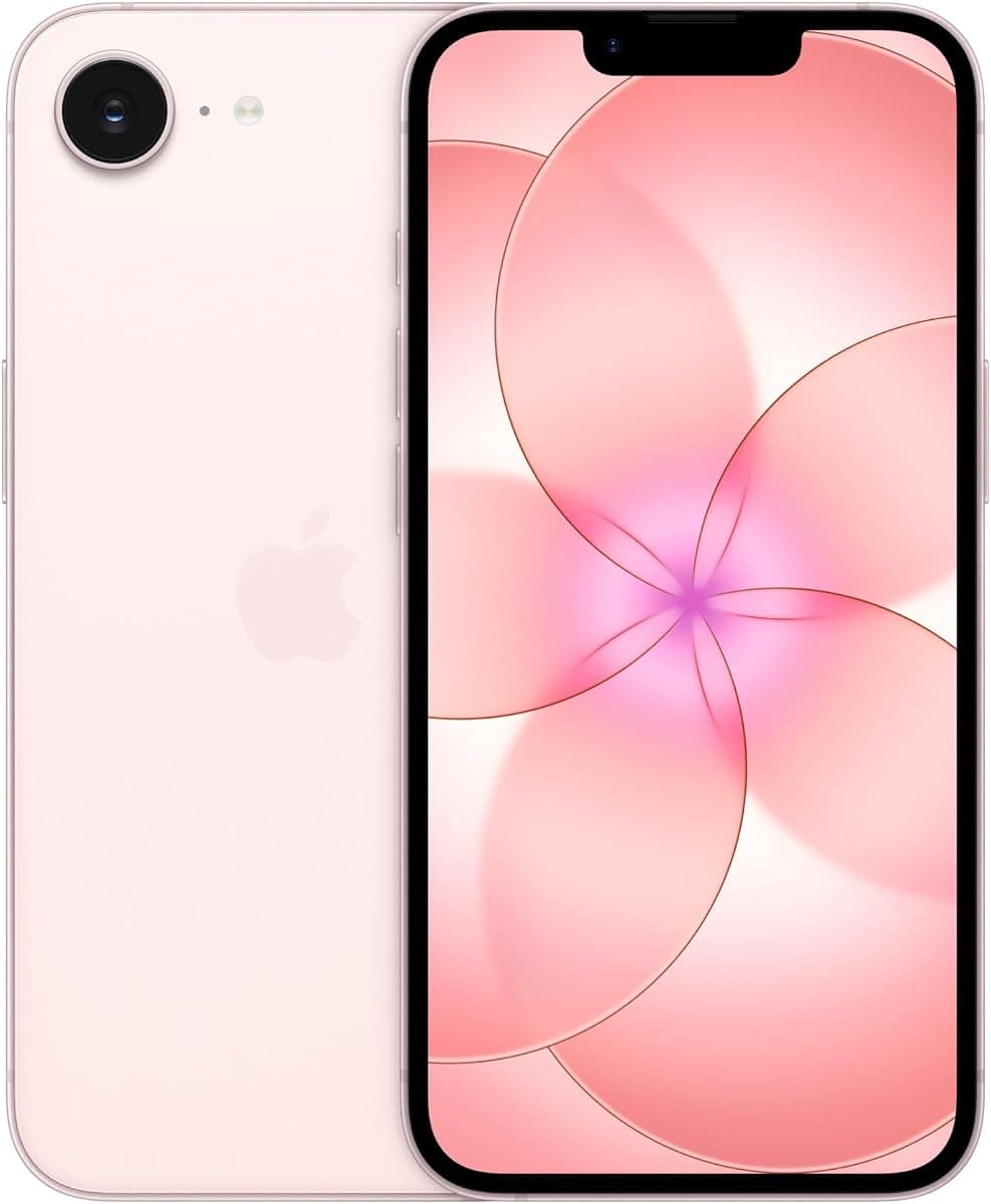 Apple iPhone 17e 512 GB: 6.1 inç Super Retina XDR Ekran, A19 Çip, Tüm Gün Süren Pil Ömrü, 48 MP Fusion Kamera; Açık Pembe