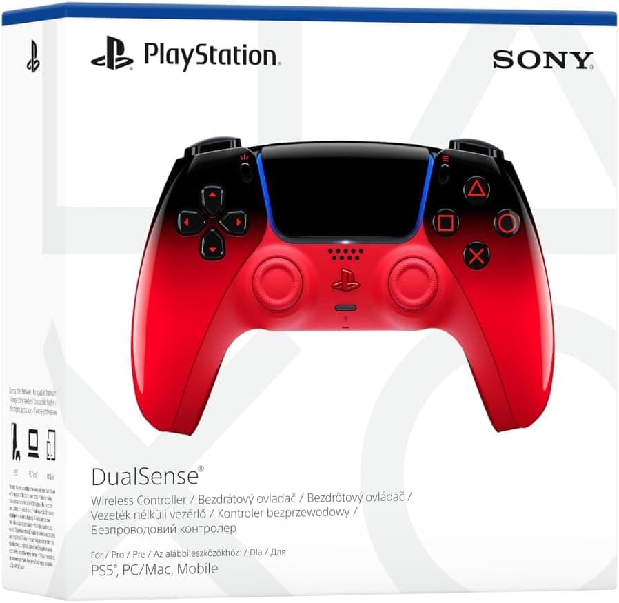 Sony PlayStation 5 DualSense Wireless Controller Oyun Kolu - Techno Red (Bilkom - Resmi Distribütör Garantili)
