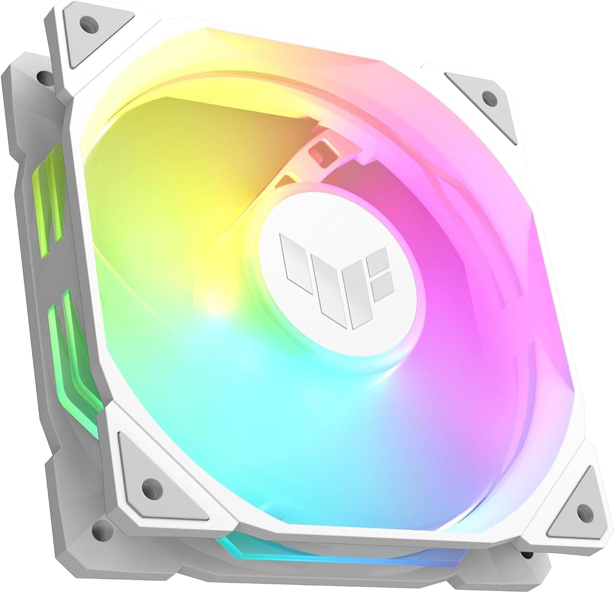 ASUS TUF Gaming TR120 ARGB Ters Beyaz Fan Tekli Paket | 120mm PWM Fan · Beyaz