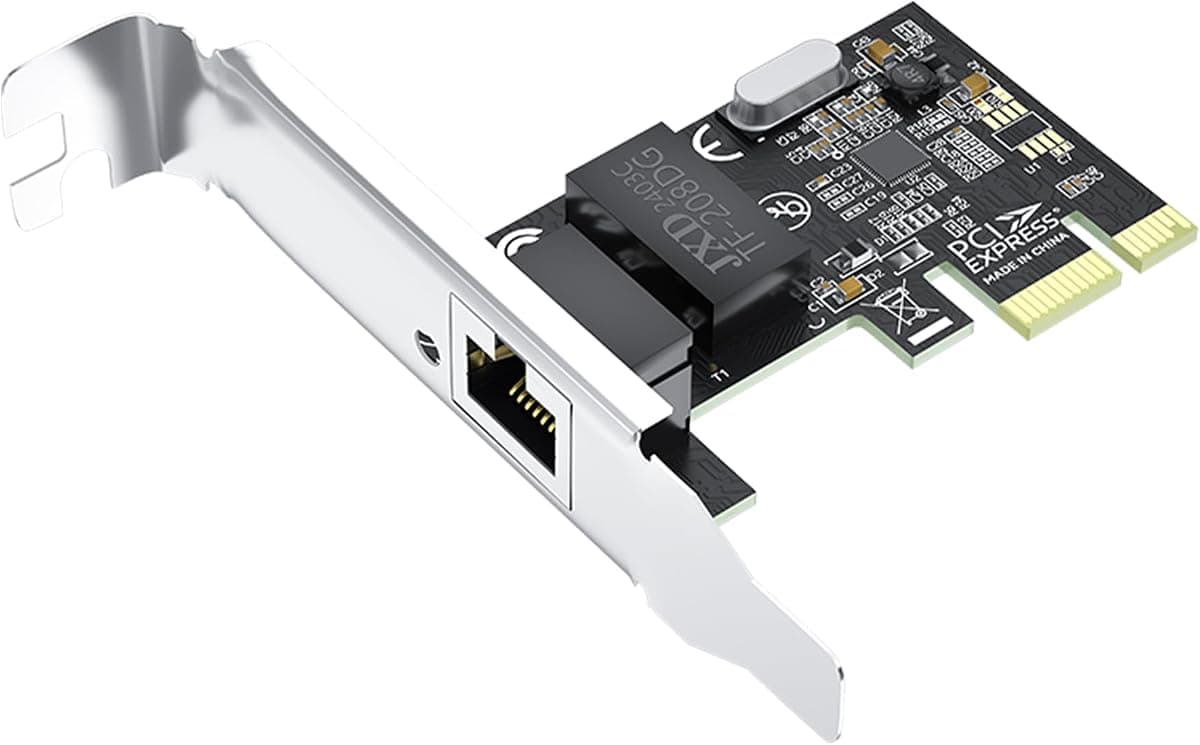 VegGieg PCI-E Express 1000 Mbps Gigabit Harici RJ45 Ethernet Ağ Kartı