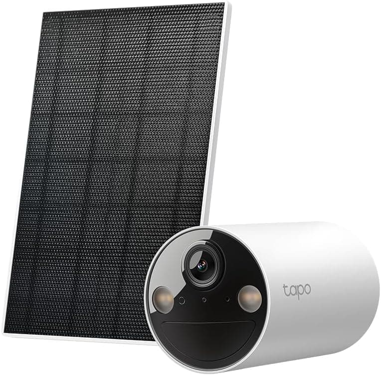 Tapo C410 KIT, 2K 3MP, Renkli Gece Görüşü, Şarj Edilebilir, IP65 Sertifikalı, Yerel/Bulut Depolama, 110° Açılı, Güneş Paneli Dahil, Kablosuz Bataryalı Güvenlik Kamerası Kiti