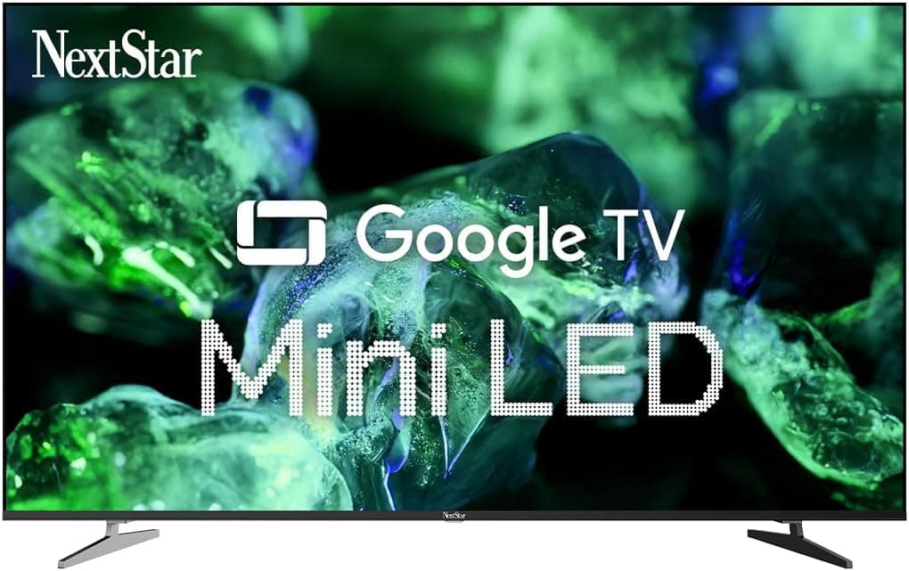 NextStar YE-65IDWG11 65'' 165 Ekran Uydu Alıcılı 4K Ultra HD Google MiniLED TV [Enerji Sınıfı G]