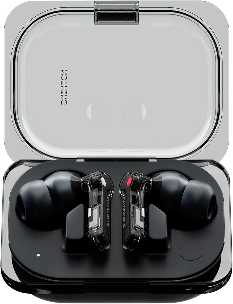 Nothing Ear (a) kablosuz Bluetooth ChatGPT entegrasyonu, ANC, bas geliştirme algoritması ve 42,5 saate kadar oynatma süresi, siyah