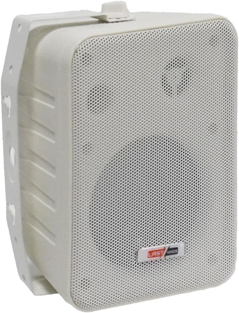 Lastvoice Cami ve Okul İçin Ekonomik Duvar Hoparlörü 120 Watt 4 iNÇ 100V/8 Ohm (St-40TW)