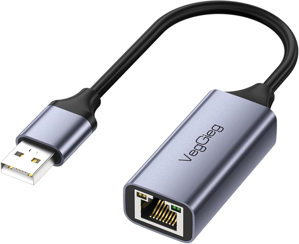 Veggieg USB 2.0 100Mbps Rj45 Lan Ethernet İnternet Çevirici Dönüştürücü
