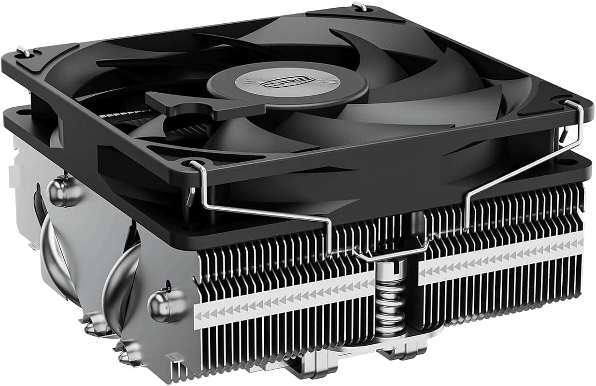 PCCOOLER RC400-53mm Düşük Profil CPU Hava Soğutucu · Siyah
