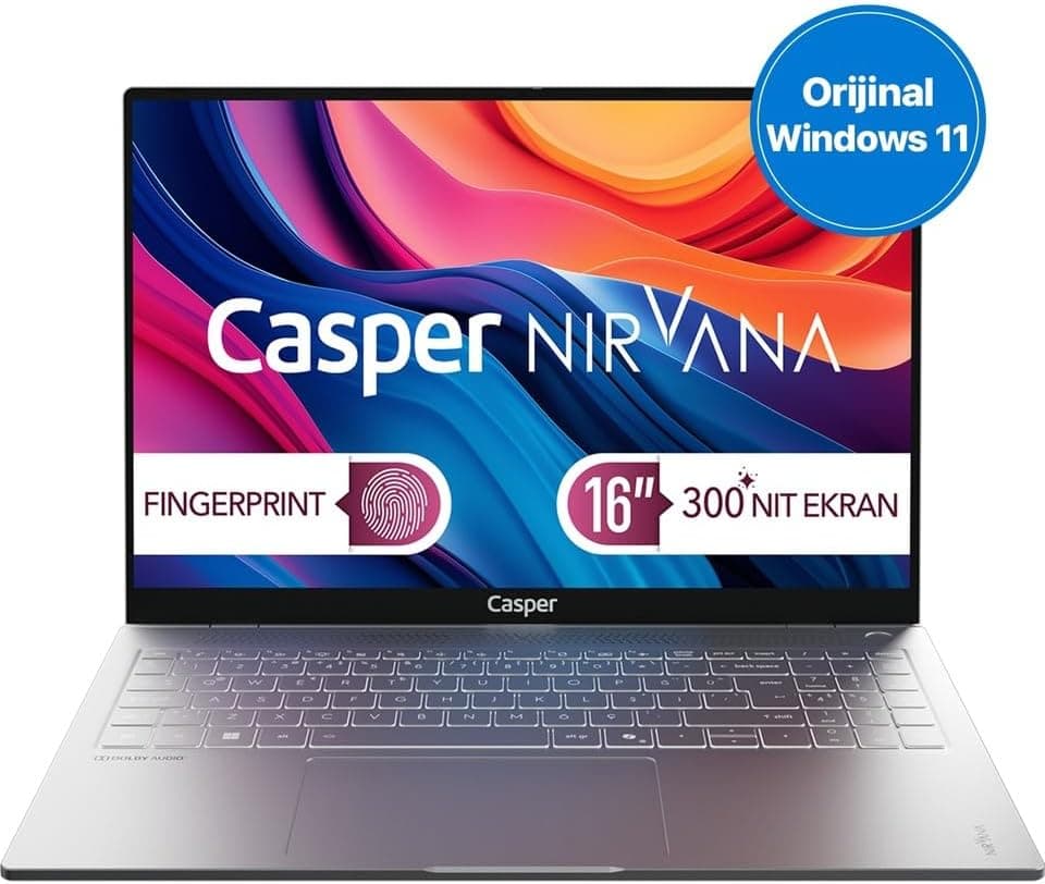 Casper Nirvana S100 Intel Core Ultra 7-255H 16GB DDR5 480GB SSD W11H 16" S100.255H-BV00A-G-F