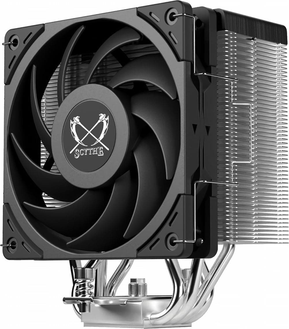 Scythe MARK 4 SCKTT-4000 Orijinal Tasarım 12 cm Intel LGA1700, LGA1151, AMD AM5, AM4 Desteği, 120mm Yan Akışlı İşlemci Hava Soğutucusu