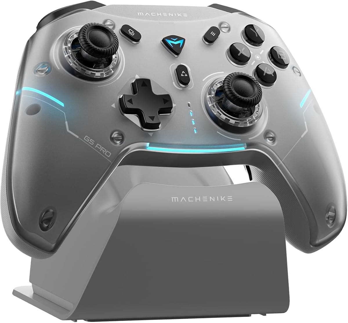 Machenike G5 PRO MAX SE SET Bluetooth Controller, Windows/Switch/Mac/PC/Steam/iOS/Android/TV/iPad 1000Hz, Hall Joysticks & Trigger, Şarj İstasyonu, Çift Geri Tuşlar