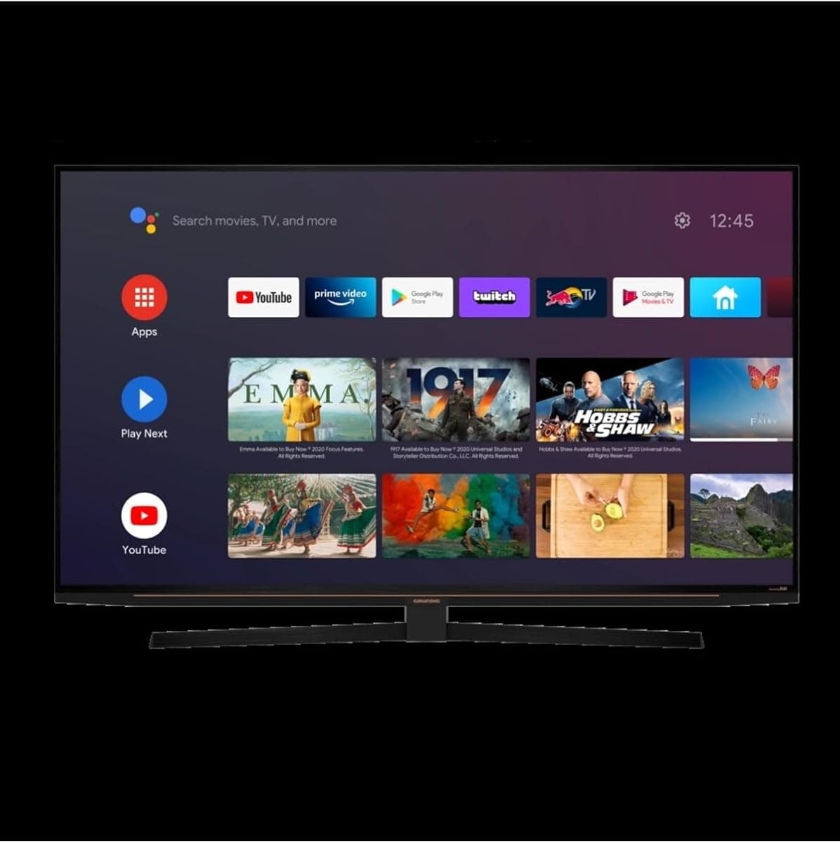 GRUNDIG 55 Ggu 8965 Be Atlanta Siyah
