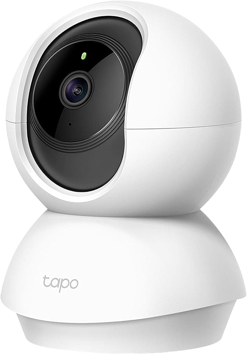 Tapo C210, 2K 3MP, Hareket Tespit ve Takibi, 360°, 9m Gece Görüşü, Çift Yönlü Sesli İletişim, Sesli Alarm, Bulut/Yerel Depolama, Bebek Ağlaması Tespiti, İç Mekan Wi-Fi Güvenlik Kamerası