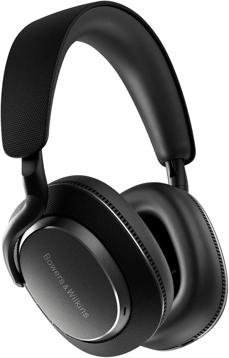 Bowers & Wilkins PX7 S3 Anthracite Black Kulaküstü Kulaklık | Aktif Gürültü Önleyici Yüksek Çözünürlüklü Ses, Rahat Uyum, Bluetooth, Şeffaflık Modu, 30 Saat Çalma Süresi