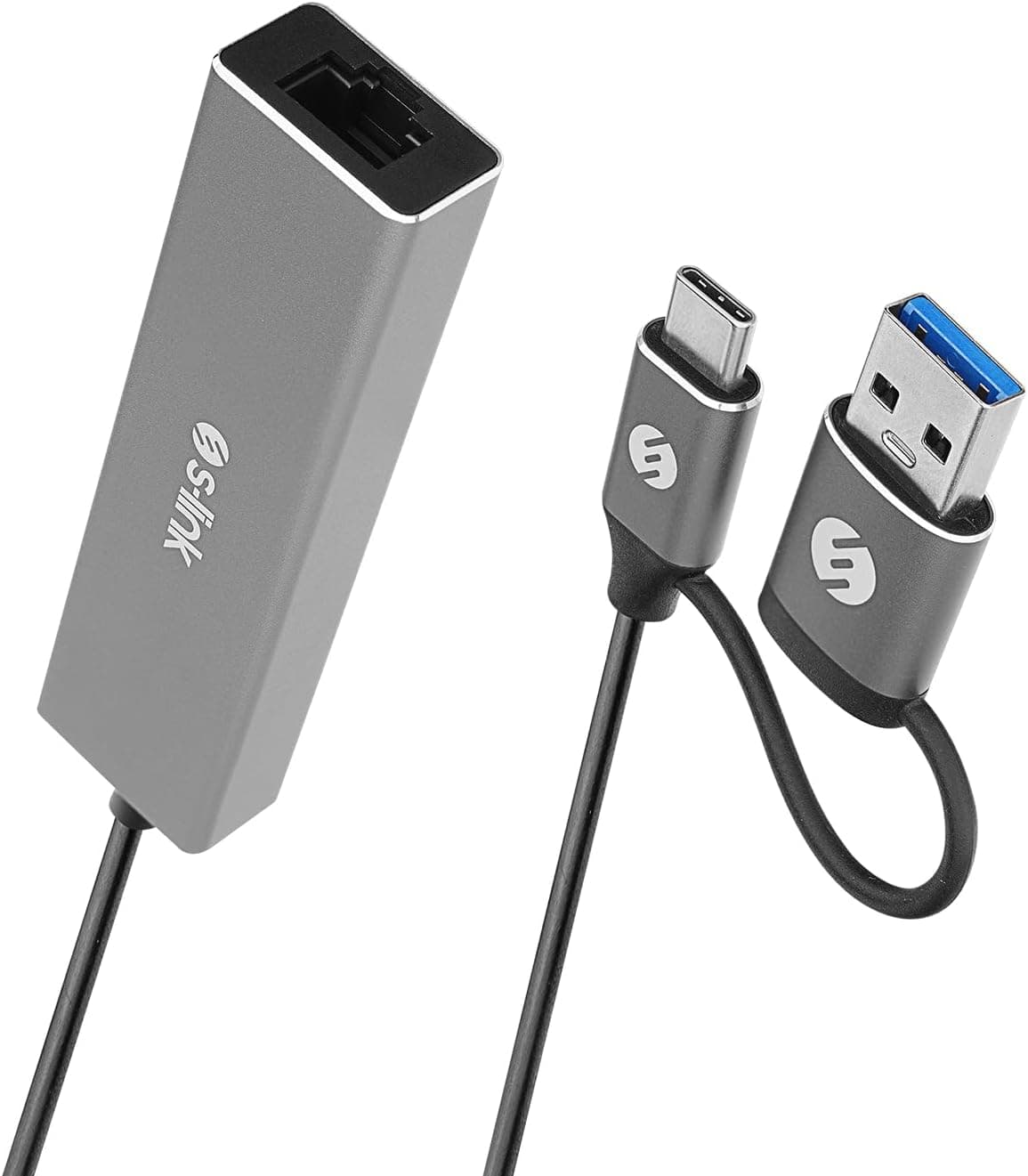 S-link Swapp SW-U332 Type-C & USB3.0 1000Mbps 3 Port Usb Gigabit Ethernet Adaptör