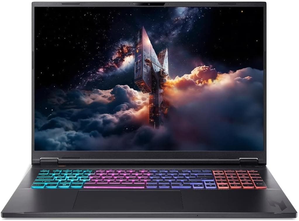 Acer Nitro 18 NH.QYFEY.001 Ryzen AI 9 365 16GB 1TB SSD RTX5070Ti-12GB 165Hz 18 WQXGA Dos Taşınabilir Bilgisayar
