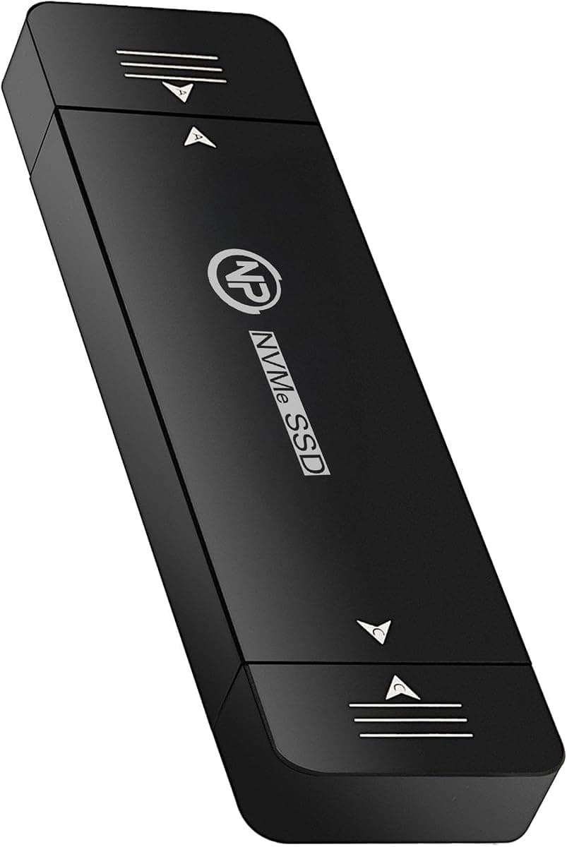 NPO DK01 NVMe M.2 1000/900Mb/s USB-A/Type-C Kablosuz Taşınabilir Harici SSD (GB, 0)