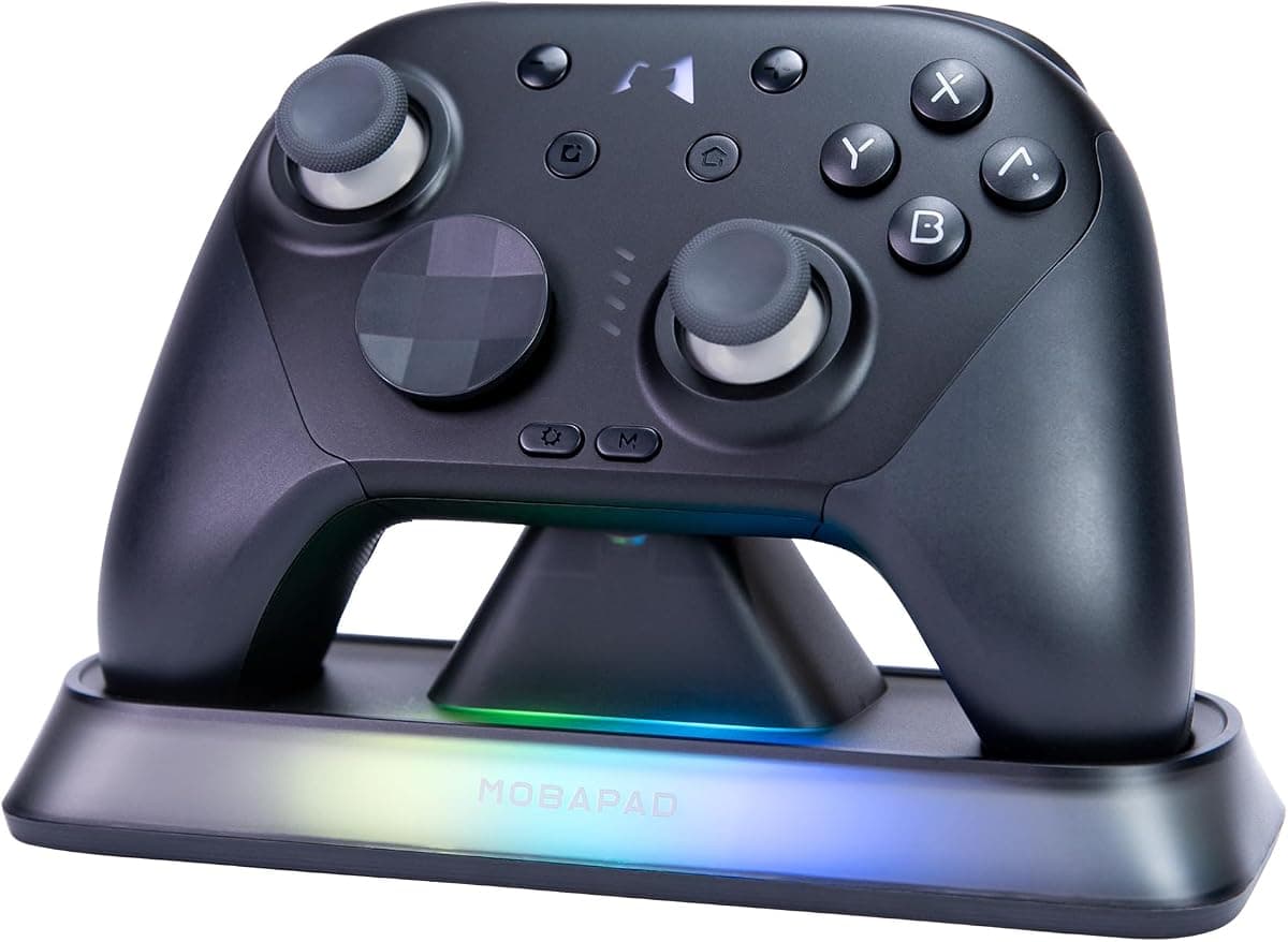 MOBAPAD Chitu 2 Pro Controller Siyah Nintendo Switch 2 ve Windows Uyumlu Bluetooth NFC TMR
