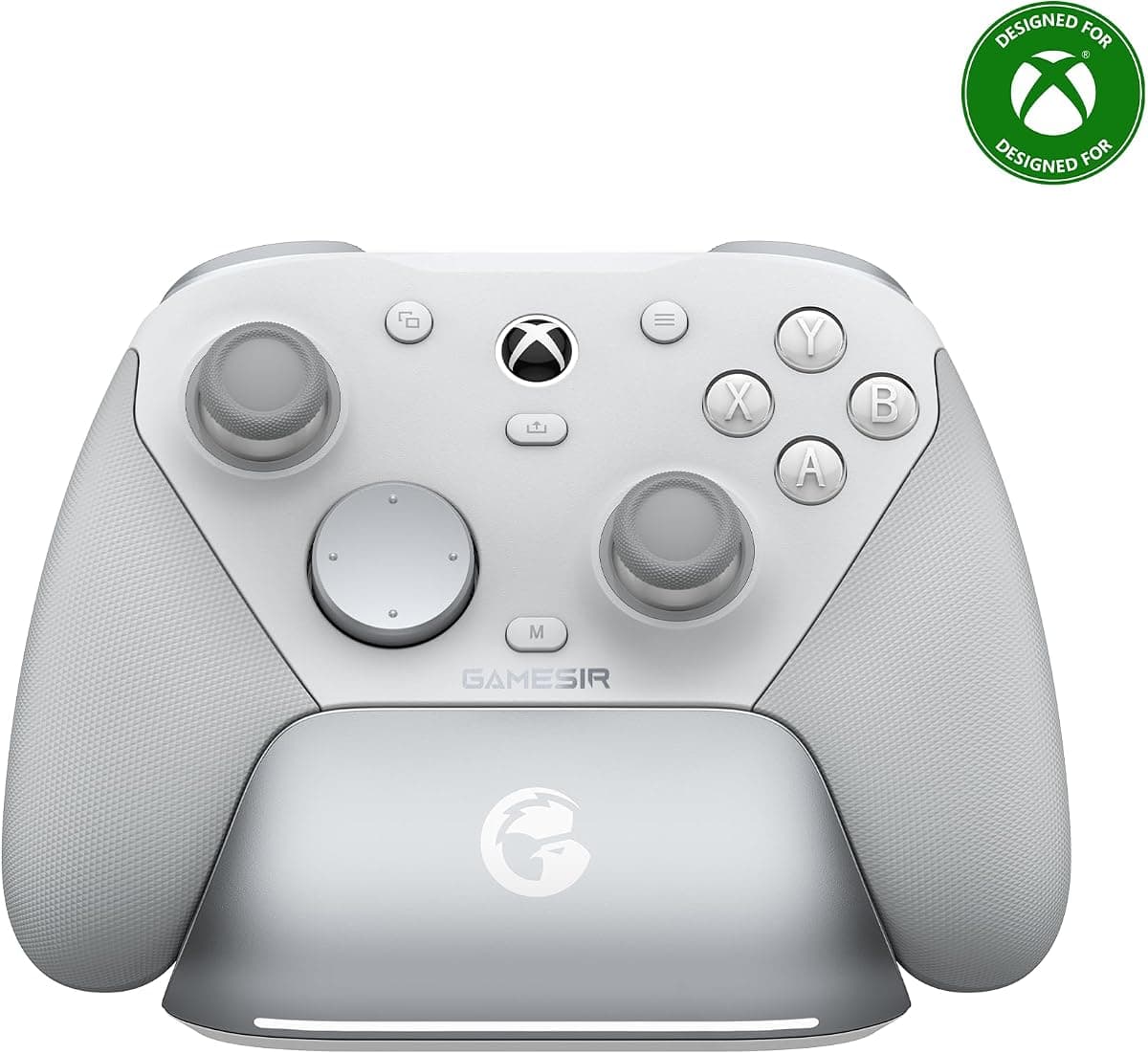 GameSir G7 Pro Wired Controller for Xbox Series X|S, Xbox One, Wireless Gamepad for PC&Android with TMR Sticks, Hall Effect Analog Triggers, 1000Hz Polling Rate, 3.5mm Audio Jack - White