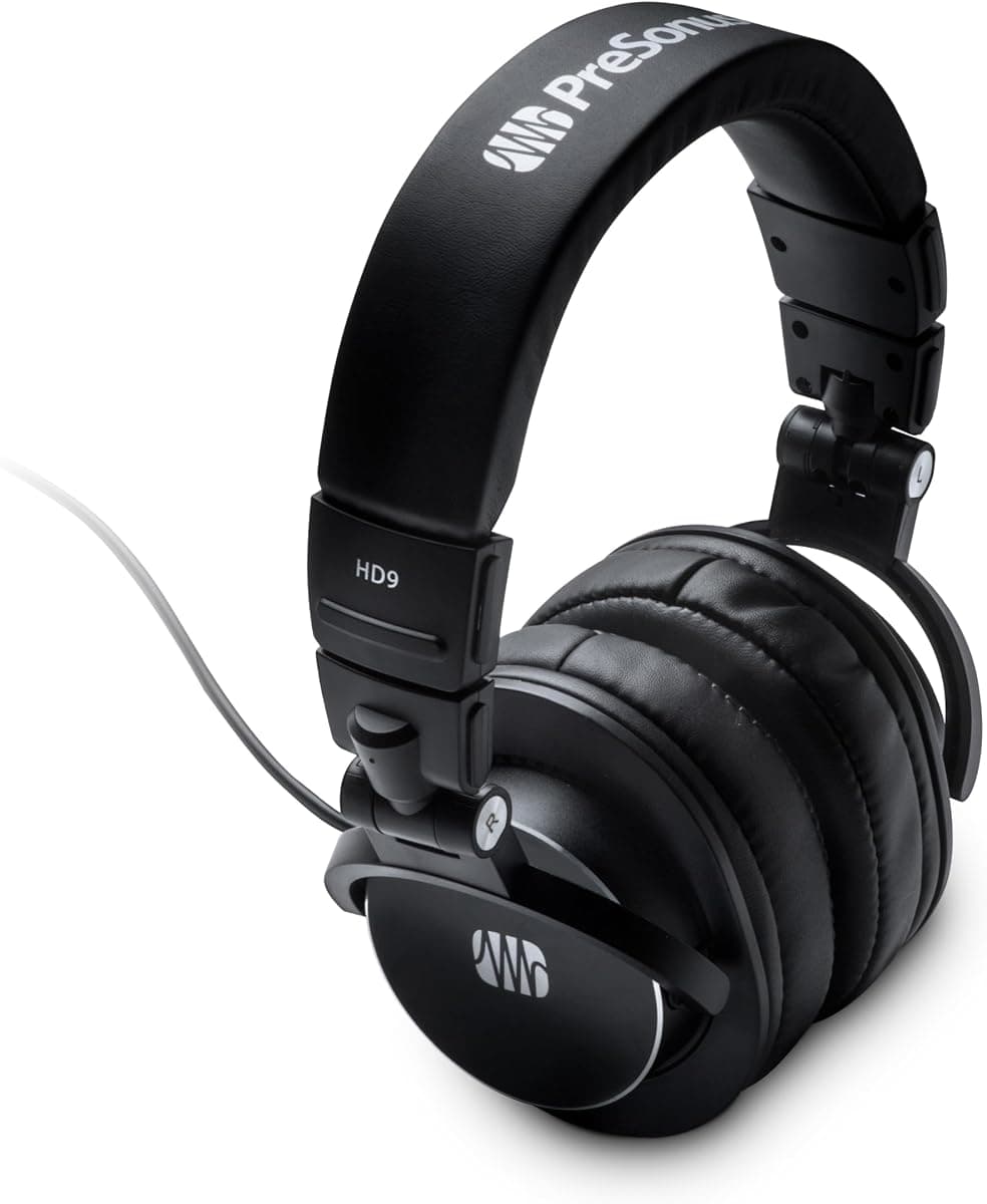 Presonus HD9, Profesyonel Dinleme Kulaklığı, Siyah