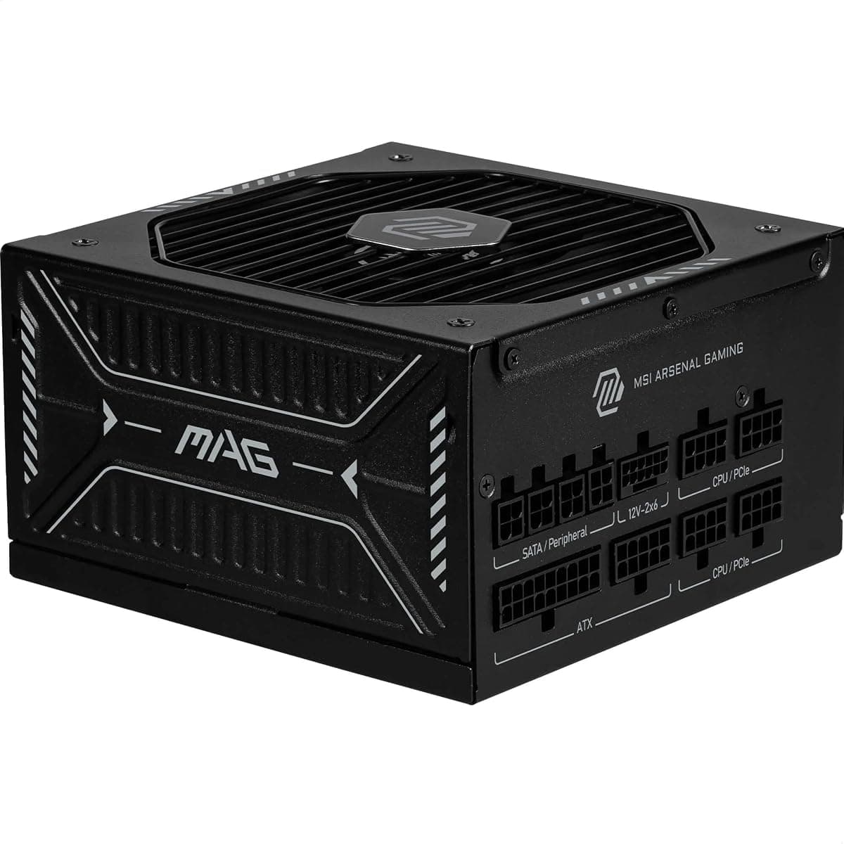 MSI MAG A850GLS PCIE5 Siyah 850W 80+ Gold Full Modüler Power Supply · Siyah