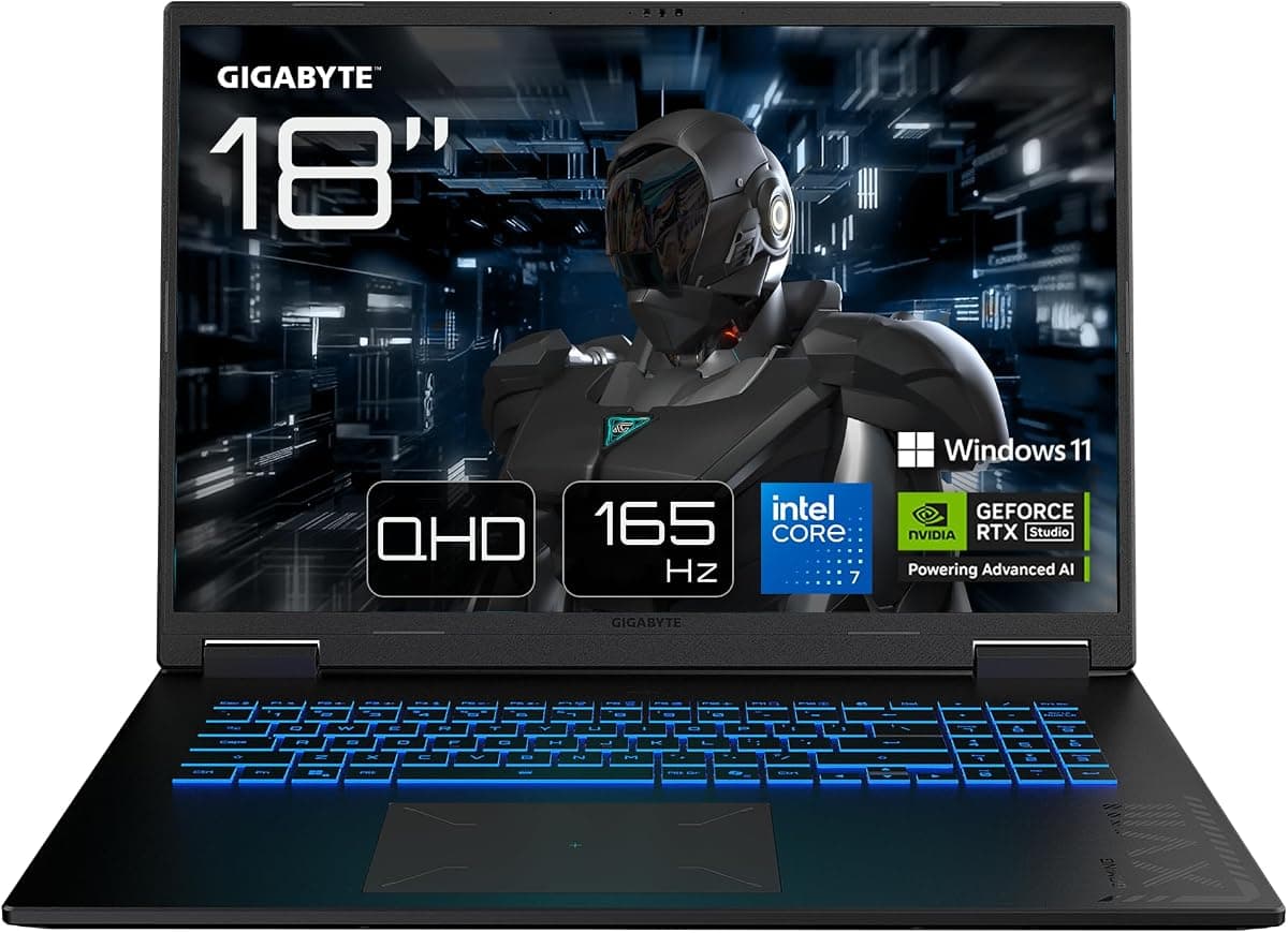 GIGABYTE GAMING A18 PRO Slim Gaming Notebook · 18 inç