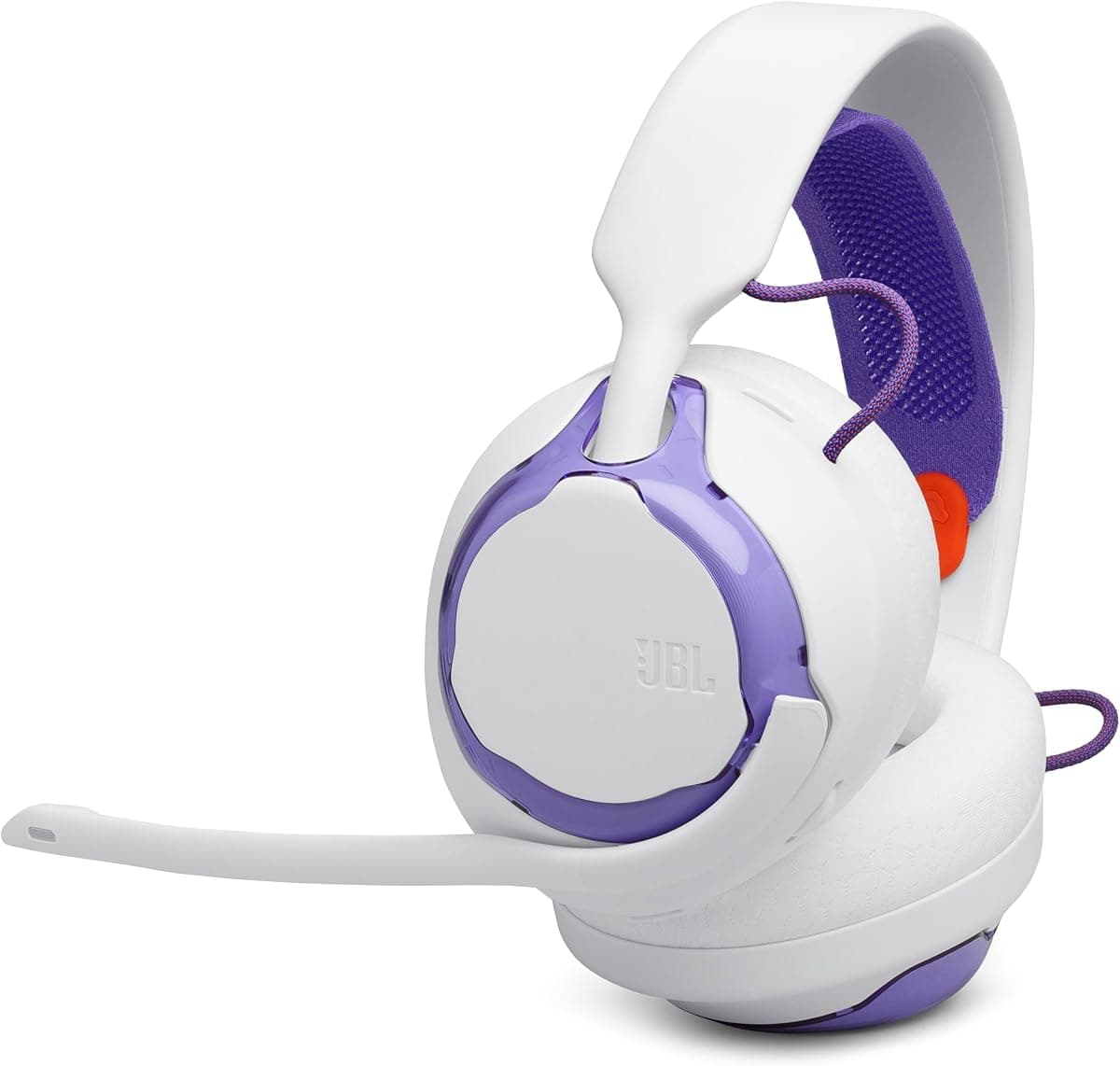 JBL Quantum 250, Gaming Kulaklık, Kablolu,Beyaz | JBL Kuantum Mekansal Ses, Gürültü Önleyici Mikrofon, 3.5mm Kablo, Çoklu Platform Uyumluluğu